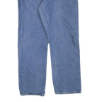 DICKIES Mens Blue Regular Fit Straight Leg Denim Jeans W40 L32 Zip Closure