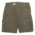 CARHARTT Mens Cargo Shorts Brown 2XL W36 Workwear Cotton Blend Durable