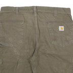 CARHARTT Mens Cargo Shorts Brown 2XL W36 Workwear Cotton Blend Durable