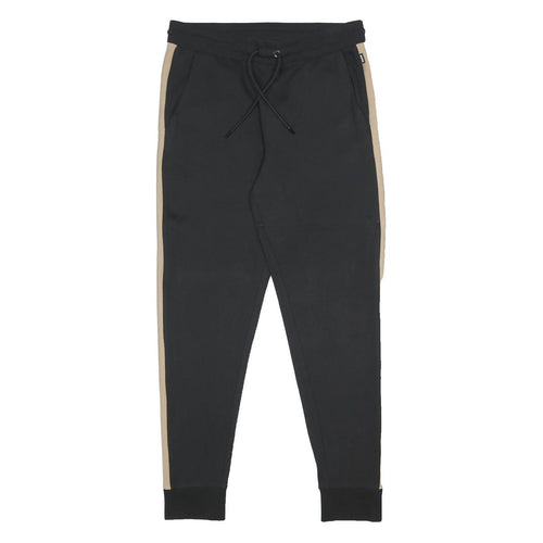 BOSS Mens Joggers Black & Beige Slim Tapered S W32 L29 Casual Sportswear