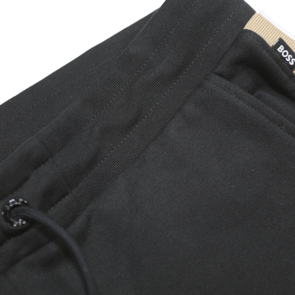 BOSS Mens Joggers Black & Beige Slim Tapered S W32 L29 Casual Sportswear