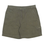 LAUREN RALPH LAUREN Womens Olive Casual Cotton Cargo Shorts M W33