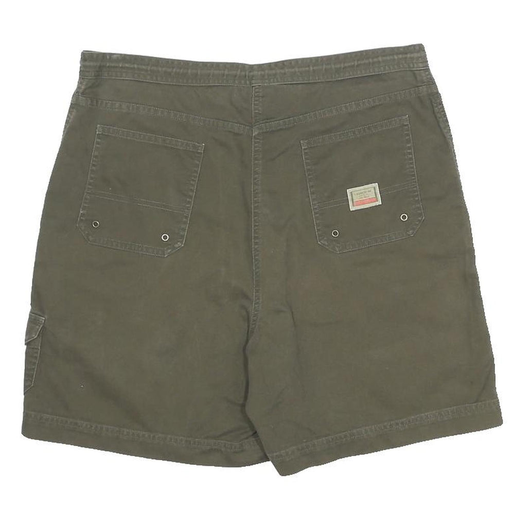 LAUREN RALPH LAUREN Womens Olive Casual Cotton Cargo Shorts M W33