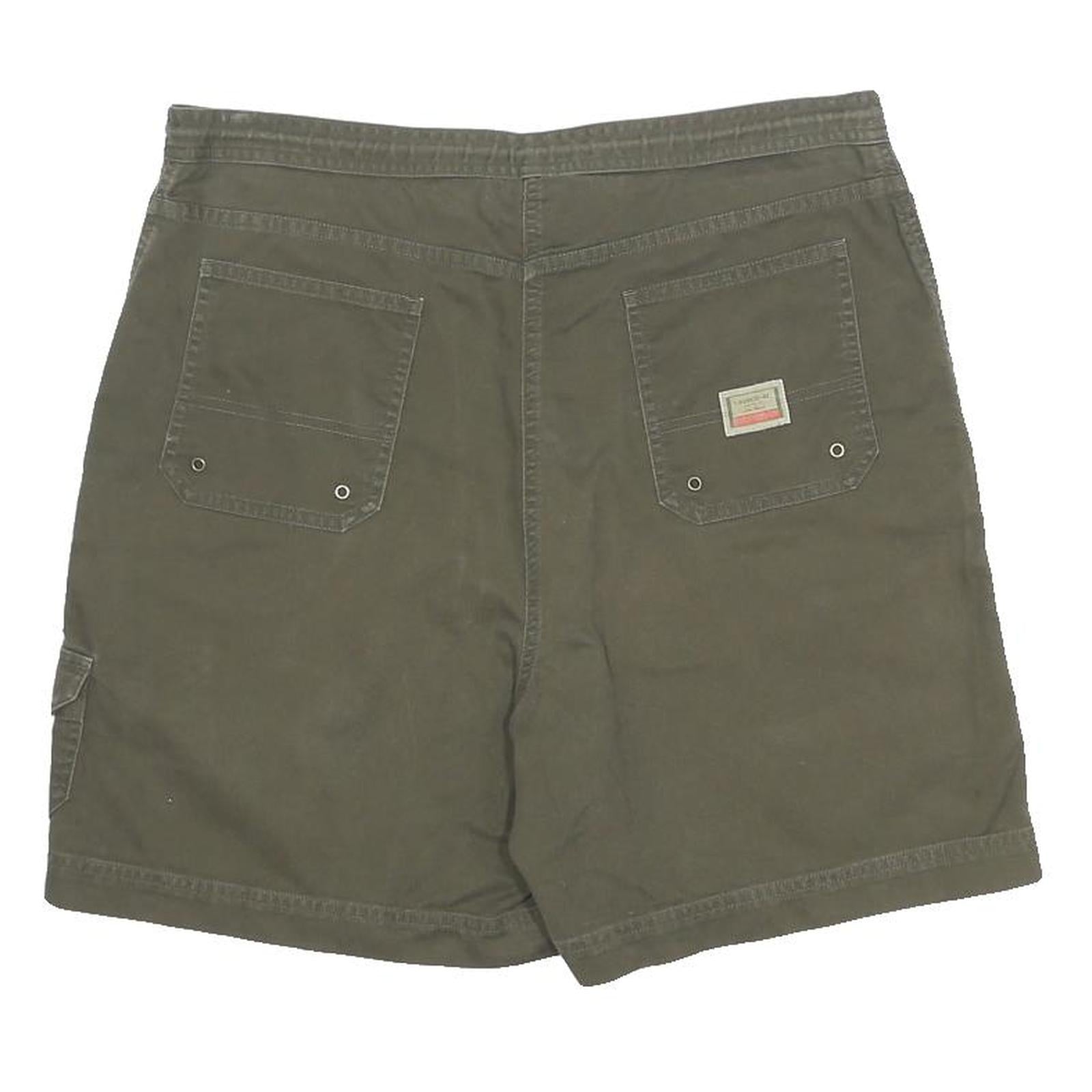 LAUREN RALPH LAUREN Womens Olive Casual Cotton Cargo Shorts M W33