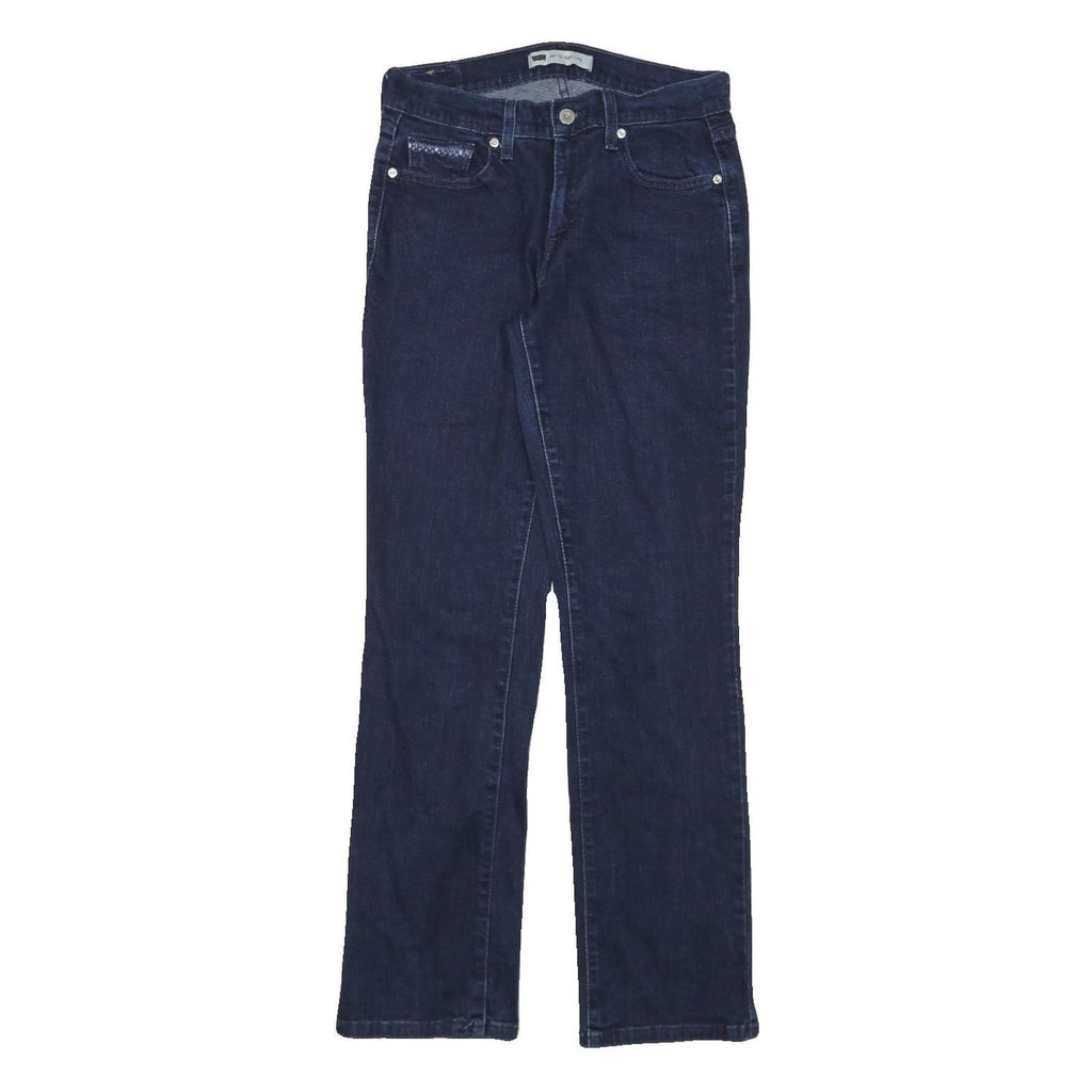 LEVI'S Womens 505 Regular Fit Straight Denim Raw W28 L30 Classic Cotton Blend