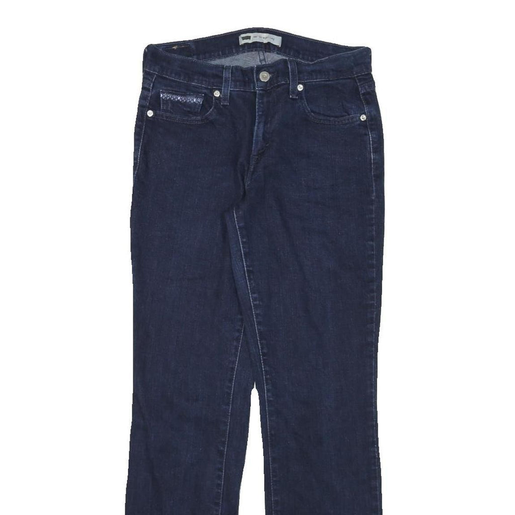 LEVI'S Womens 505 Regular Fit Straight Denim Raw W28 L30 Classic Cotton Blend