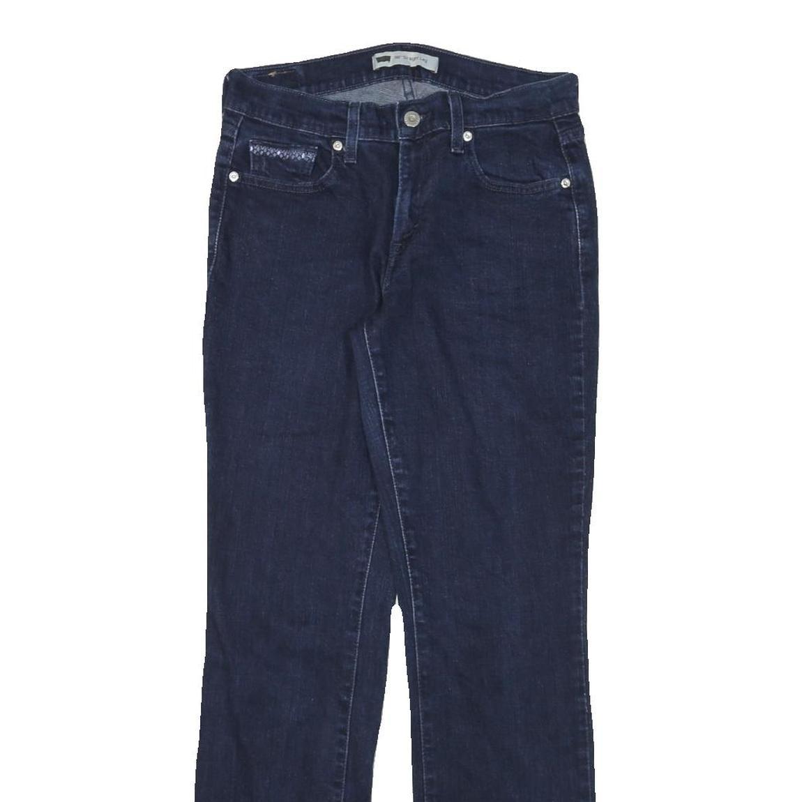 LEVI'S Womens 505 Regular Fit Straight Denim Raw W28 L30 Classic Cotton Blend