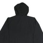 CHAMPION Mens Black Zip Hooded Jacket XL Polyester Plain Sportswear Casual