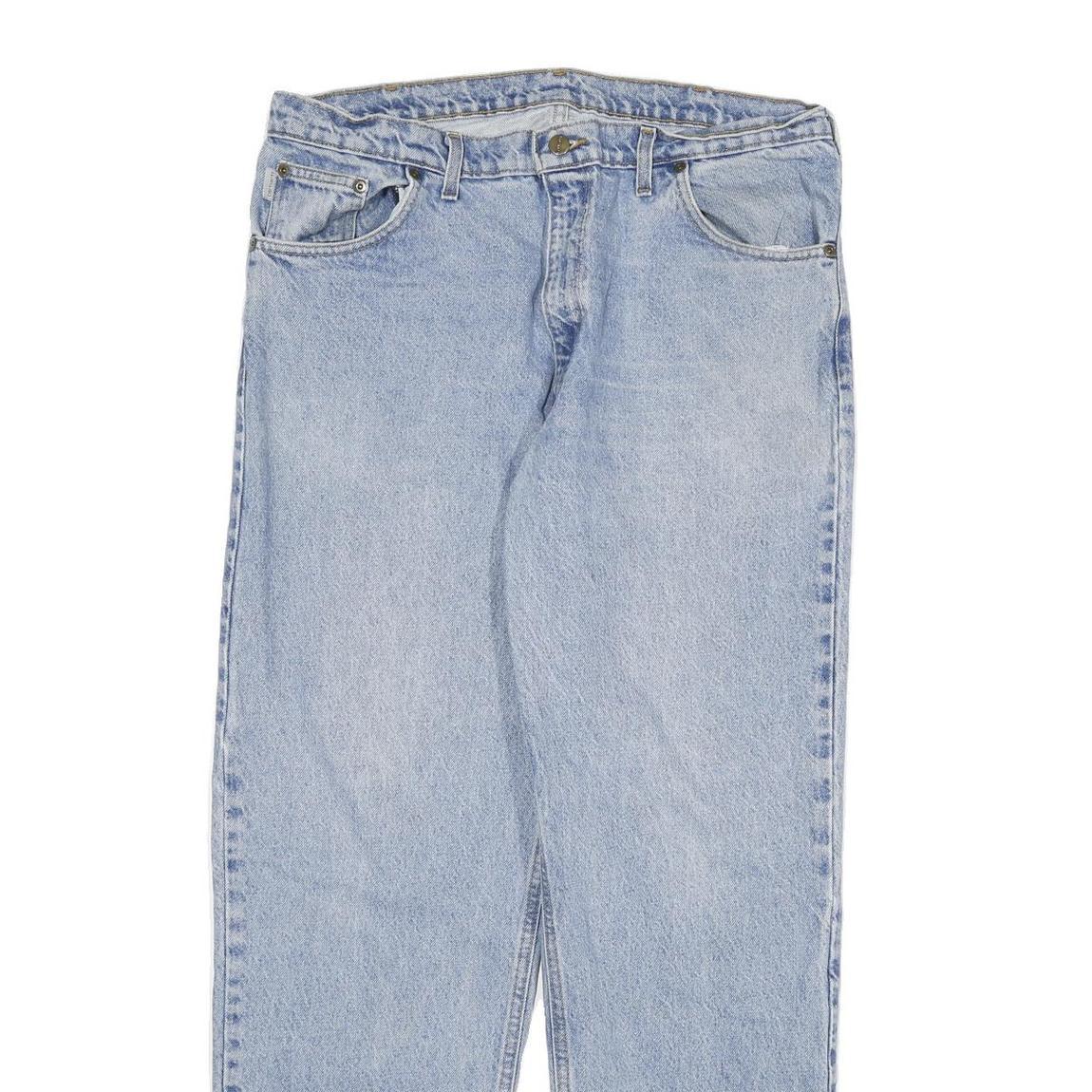 CARHARTT Mens Jeans Blue Relaxed Straight Denim Medium W36 L31 Casual Durable