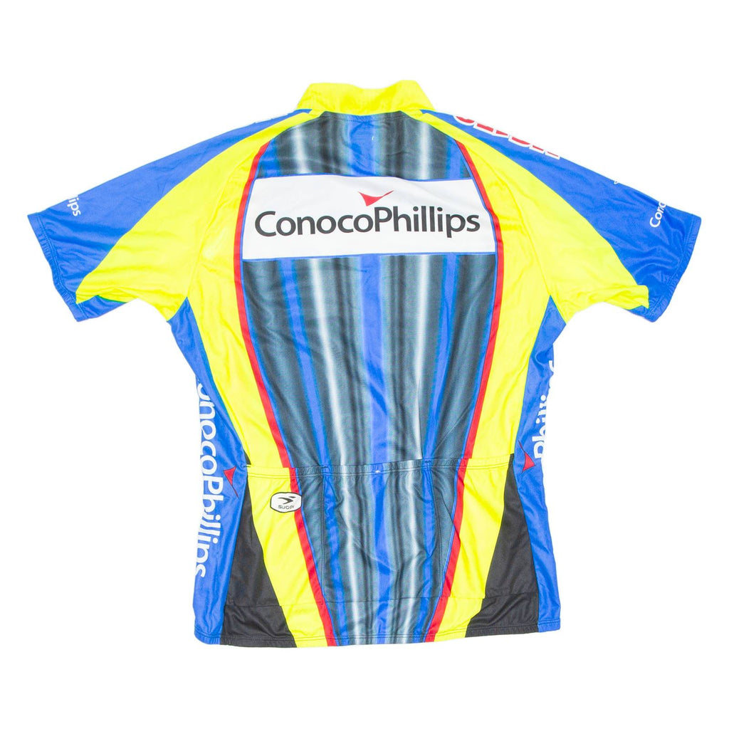 Cycling Mens Jersey Blue 1/2 Zip L