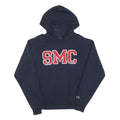 CHAMPION Mens Navy Blue Saint Marys College Hoodie S Cotton Pullover
