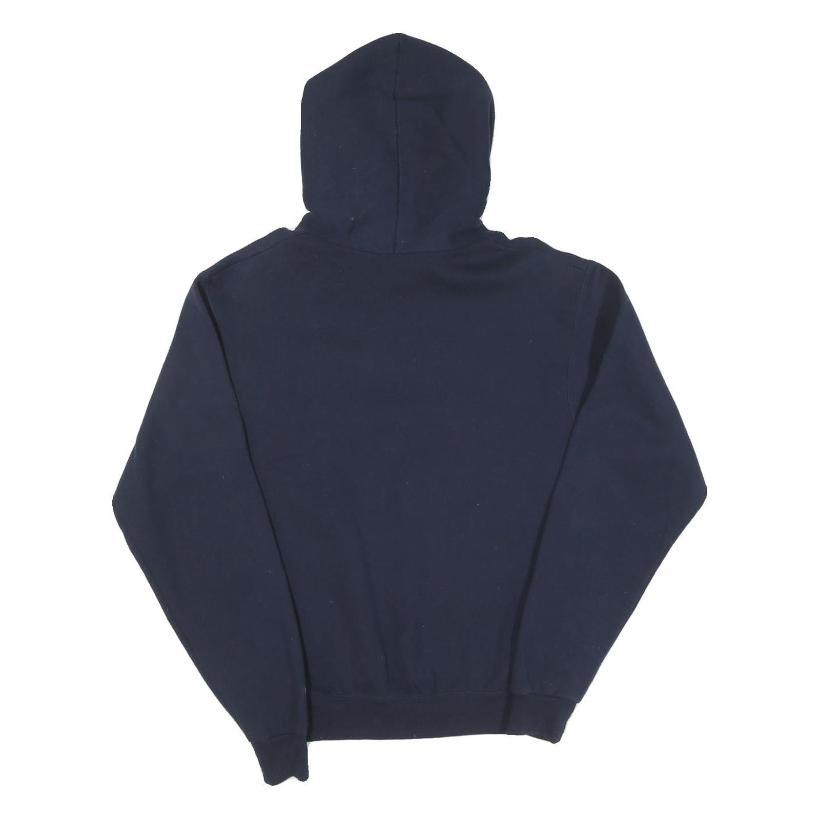 CHAMPION Mens Navy Blue Saint Marys College Hoodie S Cotton Pullover