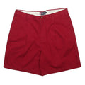 CHAPS Mens Red Casual Shorts XL W38 Classic Fit Comfortable Cotton