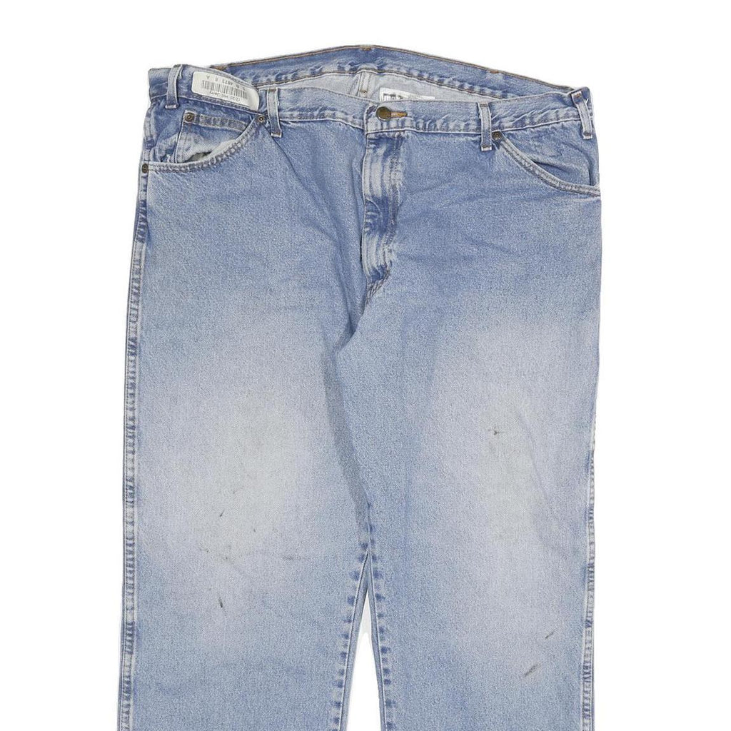DICKIES Mens Light Blue Regular Fit Straight Denim Jeans W40 L29 Classic Cotton