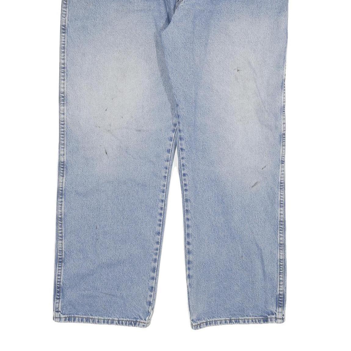 DICKIES Mens Light Blue Regular Fit Straight Denim Jeans W40 L29 Classic Cotton