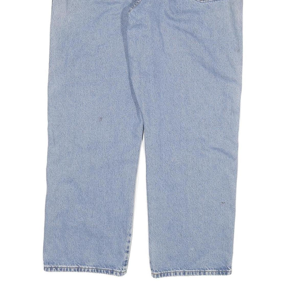 DICKIES Mens Light Blue Regular Fit Straight Denim Jeans W40 L29 Classic Cotton