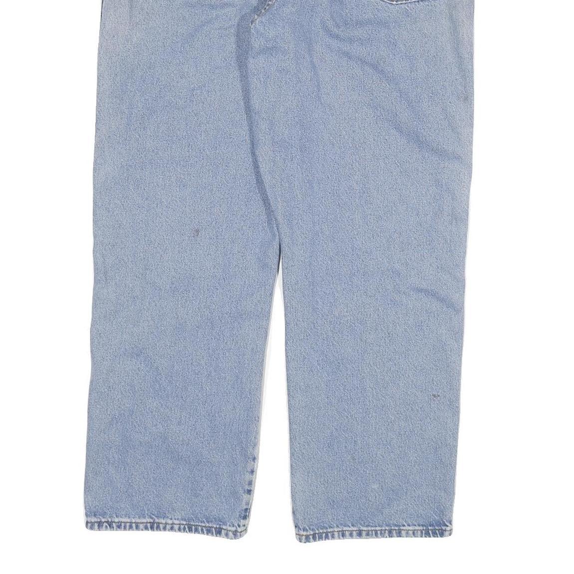 DICKIES Mens Light Blue Regular Fit Straight Denim Jeans W40 L29 Classic Cotton