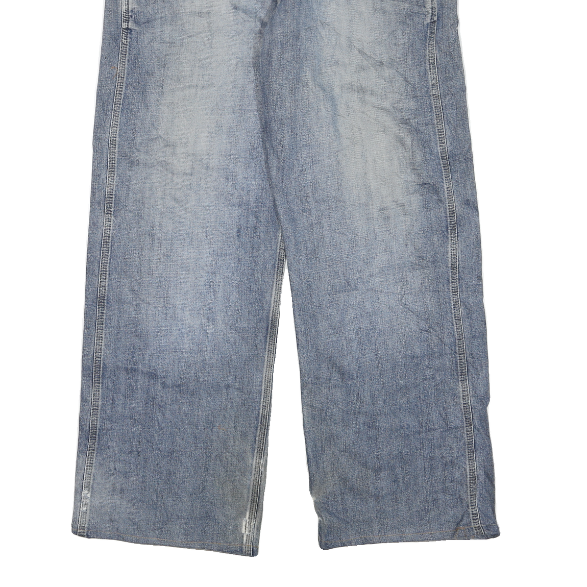 CARHARTT Mens Jeans Blue Regular Straight Denim Light W36 L30 Workwear