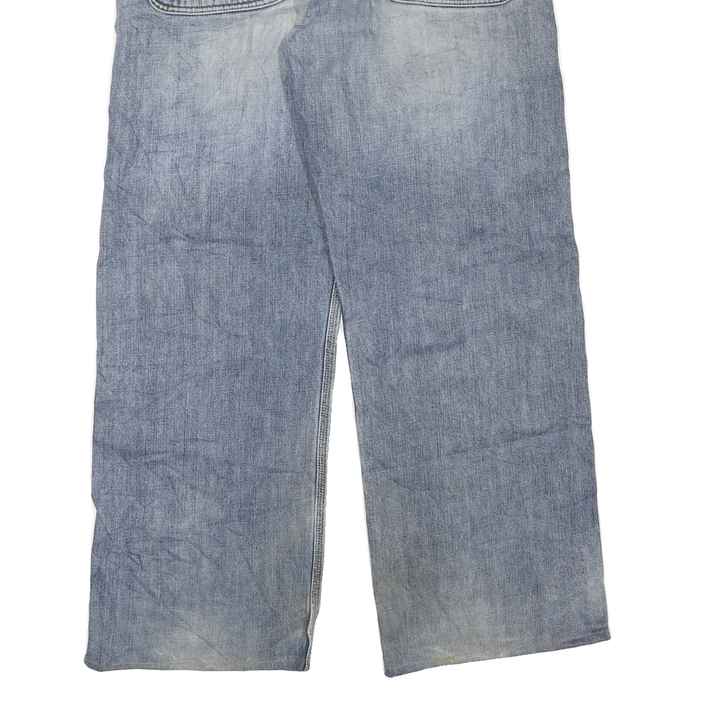 CARHARTT Mens Jeans Blue Regular Straight Denim Light W36 L30 Workwear