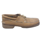 TIMBERLAND Classic Boat Shoes Mens Leather Tan UK 11 Casual Loafers