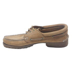 TIMBERLAND Classic Boat Shoes Mens Leather Tan UK 11 Casual Loafers