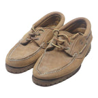 TIMBERLAND Classic Boat Shoes Mens Leather Tan UK 11 Casual Loafers