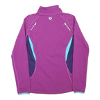 PEARL IZUMI Womens Purple & Blue 1/4 Zip Sweatshirt S Cycling Activewear