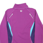 PEARL IZUMI Womens Purple & Blue 1/4 Zip Sweatshirt S Cycling Activewear