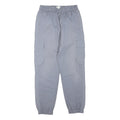 COS Mens Polyester Blend Grey Regular Fit Cargo Trousers W28 L28 Elasticated