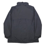 JACK WOLFSKIN Fleece Lined Womens Black Outdoor Jacket UK 20 Polyamide Zip