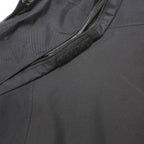 JACK WOLFSKIN Fleece Lined Womens Black Outdoor Jacket UK 20 Polyamide Zip