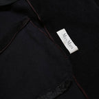 MAX MARA Womens Black Coach Jacket M Woven Plain Button-Up Long Sleeve Pockets