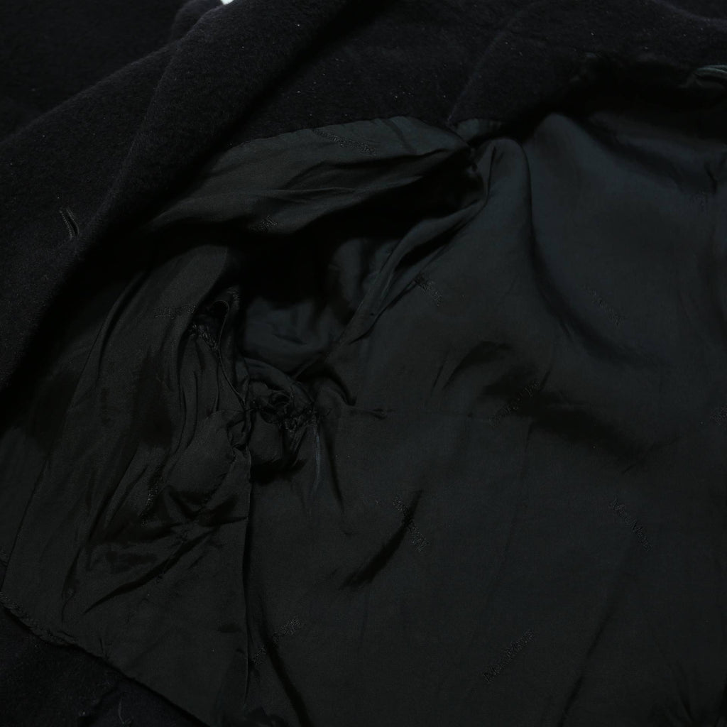 MAX MARA Womens Black Coach Jacket M Woven Plain Button-Up Long Sleeve Pockets