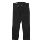 LEVI'S 511 BIG E Mens Jeans Black Slim Skinny Denim Medium W29 L25 Authentic