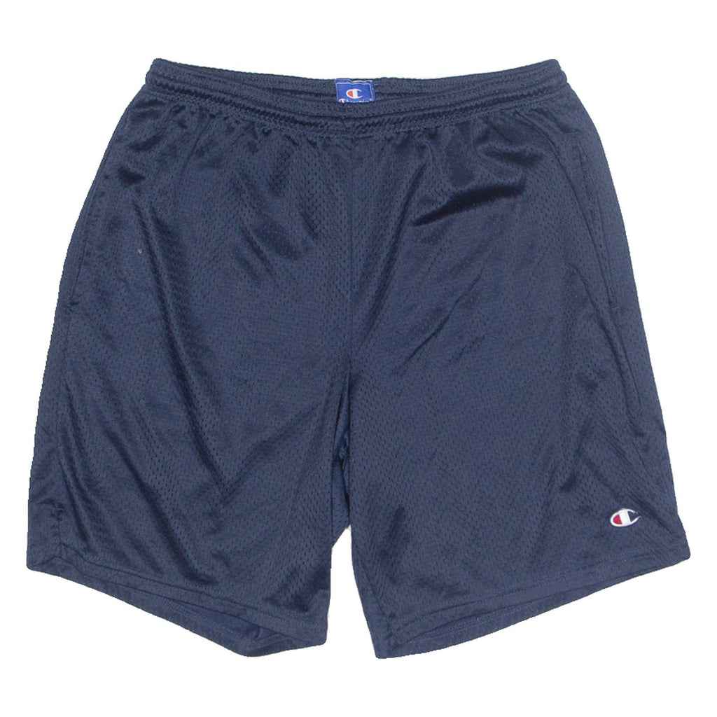 CHAMPION Mens Sports Shorts Blue Relaxed M W28