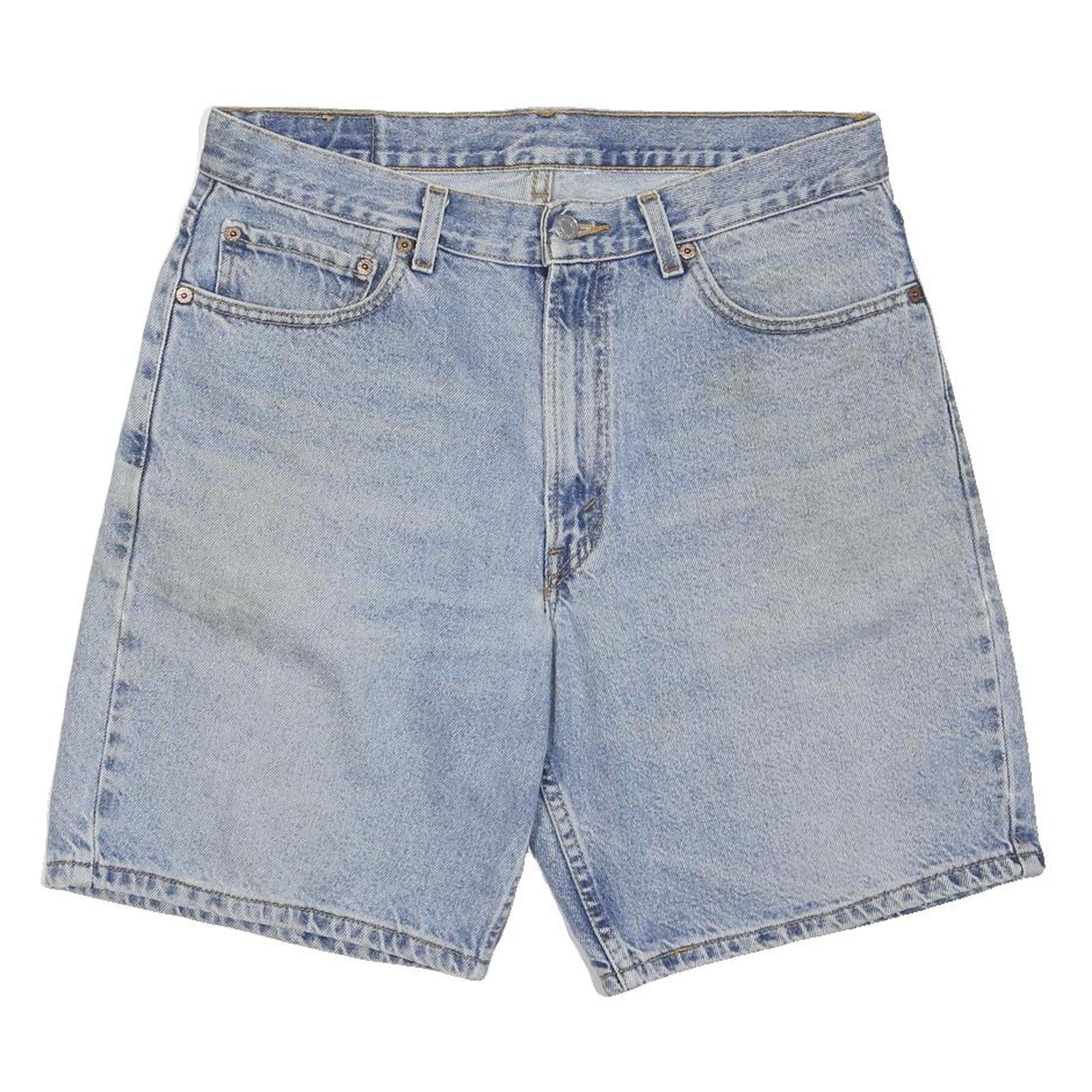 LEVI'S Mens Denim Blue Casual Shorts M W34 Classic Cotton Blend