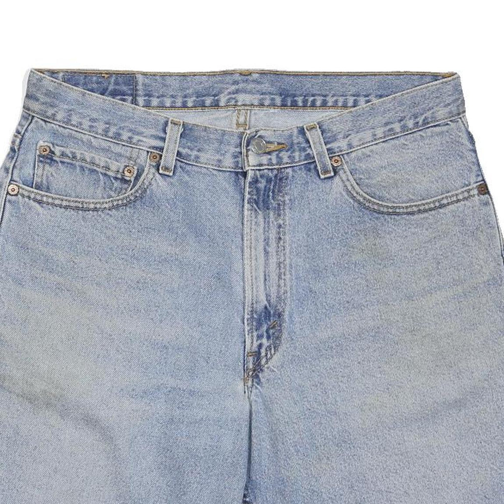 LEVI'S Mens Denim Blue Casual Shorts M W34 Classic Cotton Blend