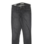 LEVI'S Womens Jeans Black Slim Skinny Denim Medium W27 L31 Stretch Cotton Blend