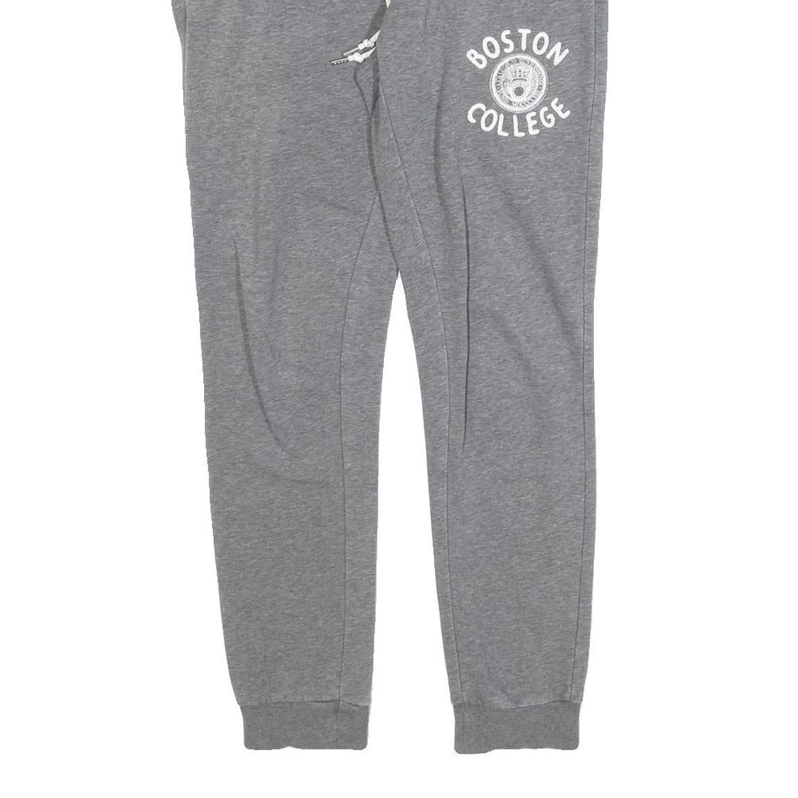 CHAMPION Womens Joggers Grey Boston College Slim Tapered S W28 L28 Sweatpants