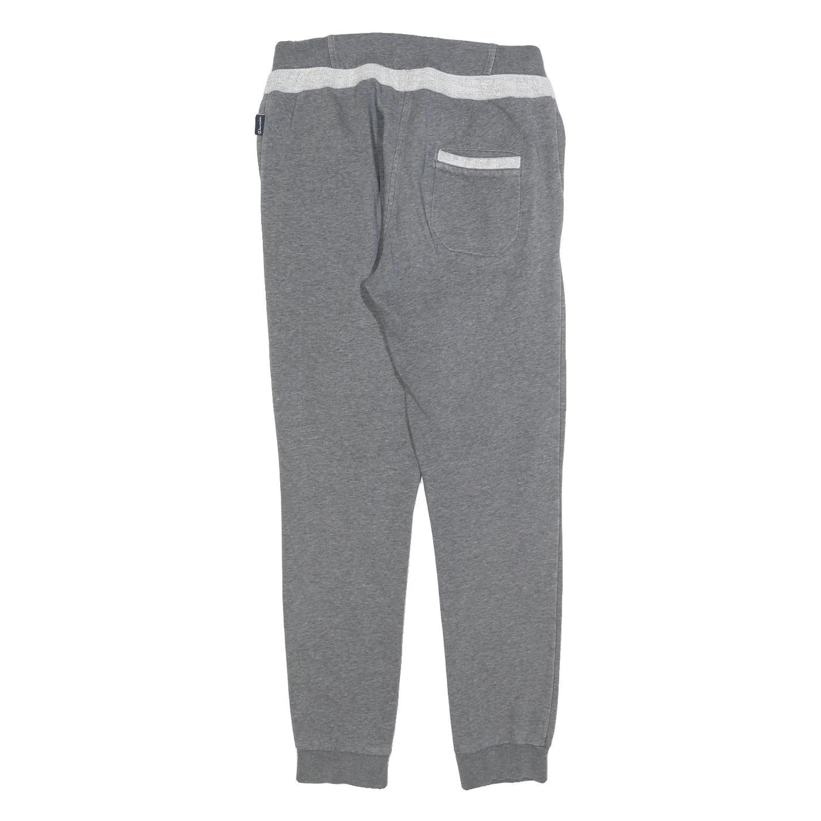 CHAMPION Womens Joggers Grey Boston College Slim Tapered S W28 L28 Sweatpants
