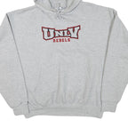 CHAMPION Mens Grey UNLV Rebels Pullover Hoodie L Cotton Blend Casual