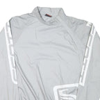 SCOTT Mens Grey Lightweight Track Jacket XL Polyester Blend Zip Athletic Fit