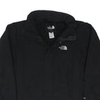THE NORTH FACE Mens Black Outdoor Jacket M Polyester Blend Woven Plain Zip