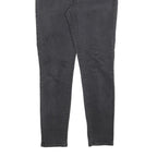 LEVI'S 721 Womens Jeans Black Slim Skinny Denim Medium W29 L30 Stretch