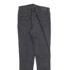 LEVI'S 721 Womens Jeans Black Slim Skinny Denim Medium W29 L30 Stretch