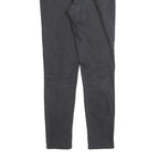 LEVI'S 721 Womens Jeans Black Slim Skinny Denim Medium W29 L30 Stretch