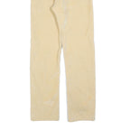DIESEL Womens Slim Beige Polyester Blend Zip Trousers W30 L32 Casual Classic