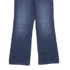 LEVI'S 512 Bootcut Womens Jeans Blue Cotton Blend Slim Denim W24 L27 Stylish