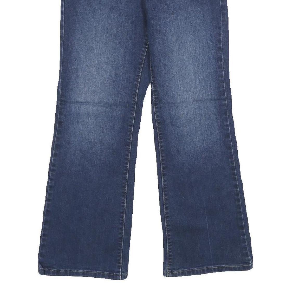 LEVI'S 512 Bootcut Womens Jeans Blue Cotton Blend Slim Denim W24 L27 Stylish