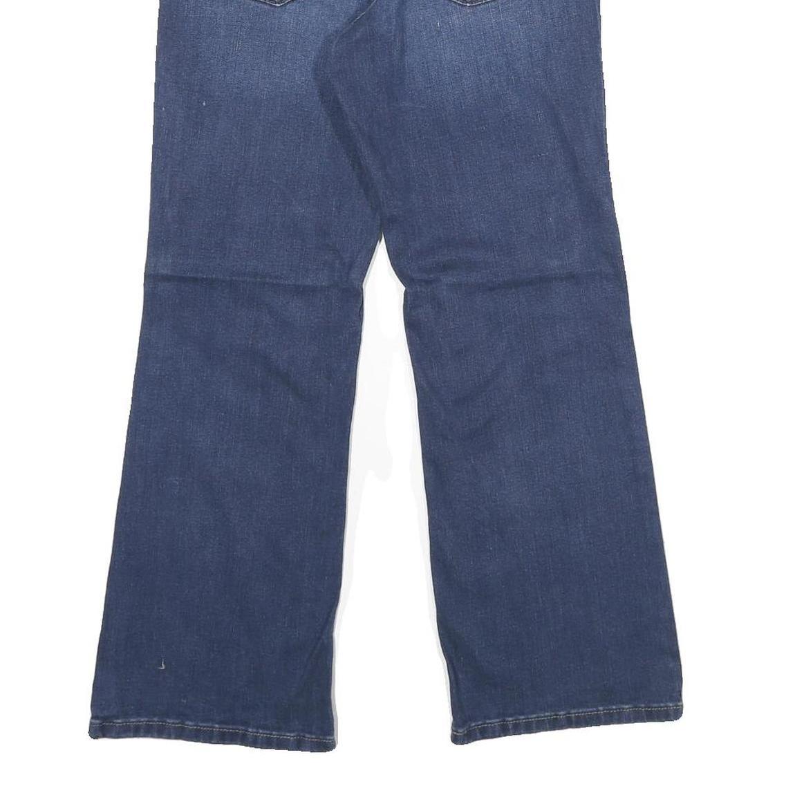 LEVI'S 512 Bootcut Womens Jeans Blue Cotton Blend Slim Denim W24 L27 Stylish